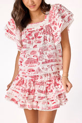 Brianna Skirt Italian Toile