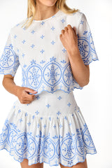Sylvie Eyelet Top