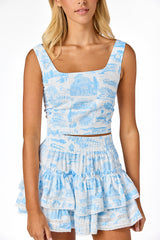 Brianna Skirt Italian Toile