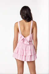 Pisa Pleated Skirt Rosa