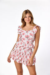 Ophelia Top Block Print