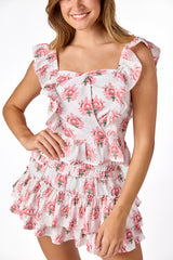 Willow Skirt Block Print