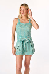 Margot Denim Top