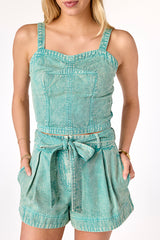 Margot Denim Top