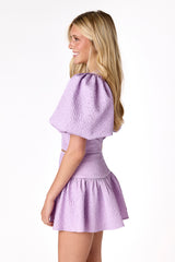 Luna Flounce Skirt Lavender