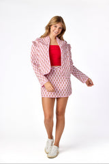 Louise Quilted Jacket Pink
