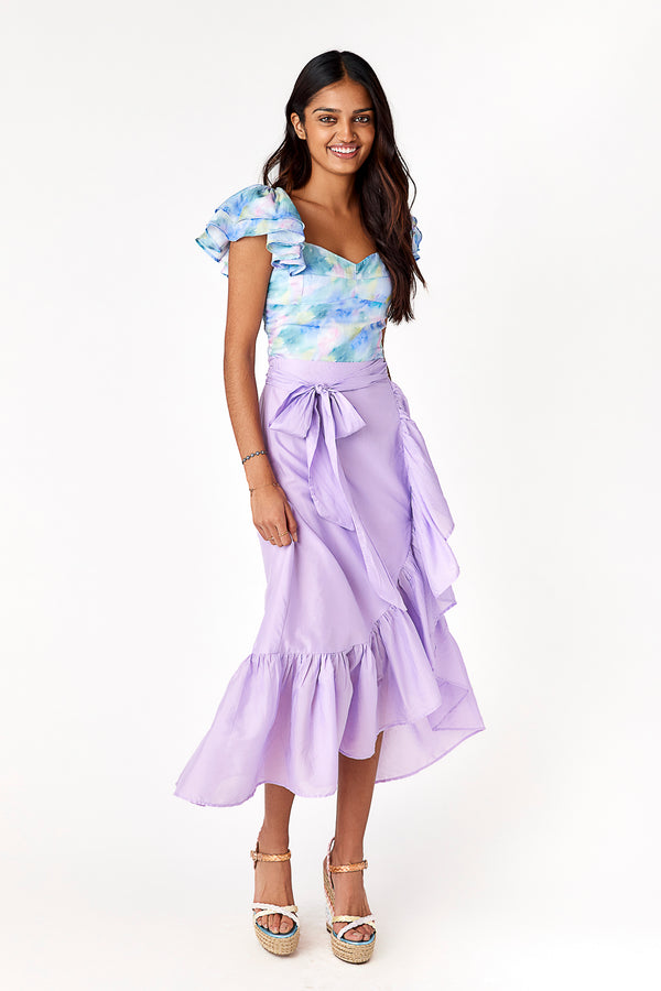 Josie Maxi Skirt Lavender