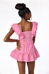 Julia Gingham Skirt