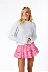Lexi Turtleneck Sweater White