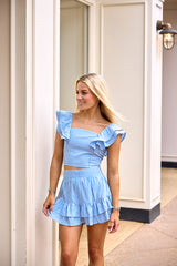 Maya Gingham Top