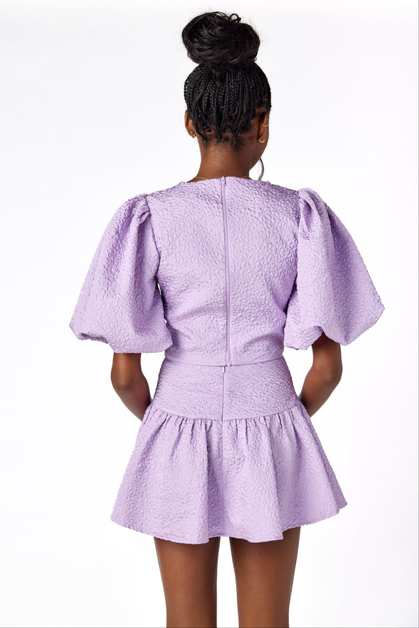 Luna Flounce Skirt Lavender