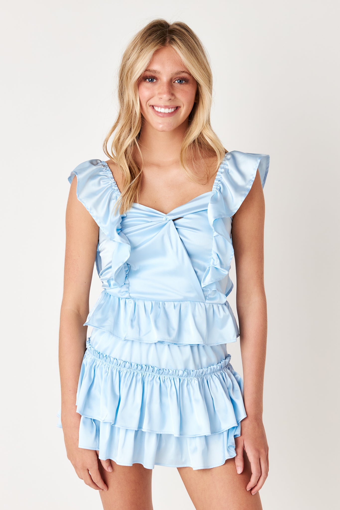 Ofelia Bina top blue main image 1