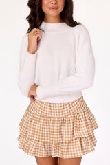 Lexi Turtleneck Sweater White