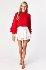 Verbena Sweater Red