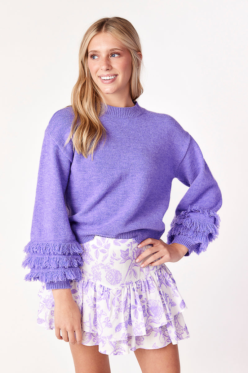 Verbena Sweater Violet