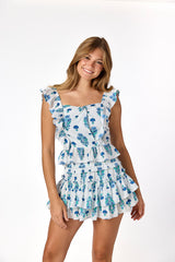 Willow Skirt Block Print
