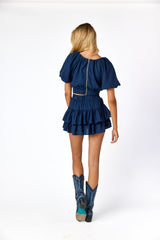 Kylie Mini Skirt Navy