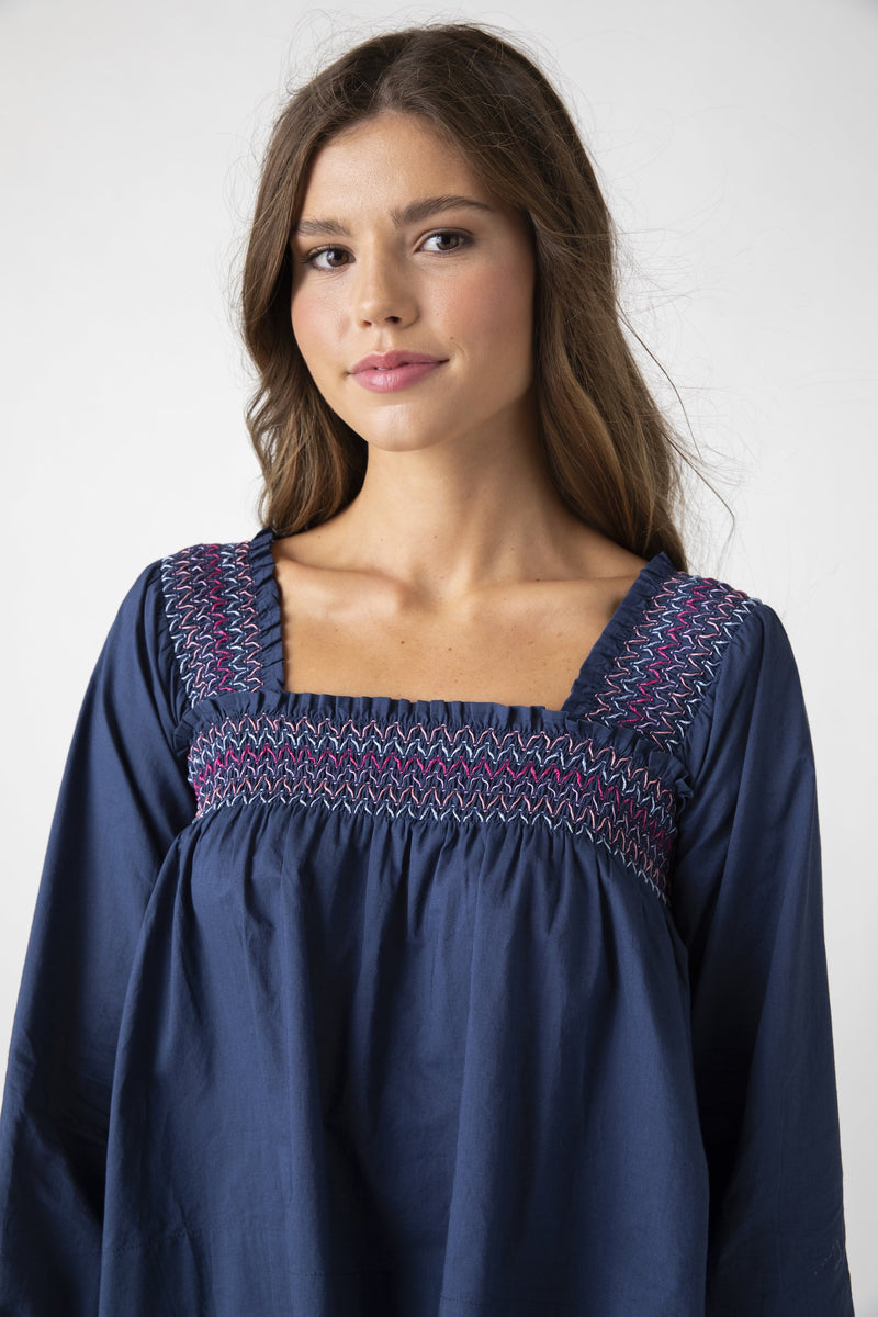 Sweet Escape Top Indigo