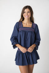 Sweet Escape Top Indigo