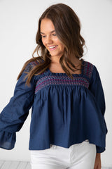 Sweet Escape Top Indigo Media 3 of 6