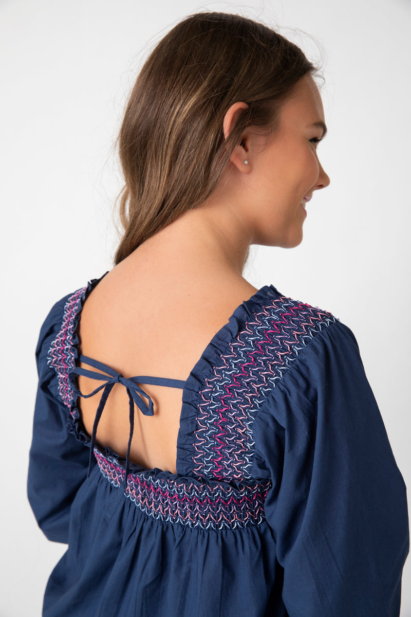 Sweet Escape Top Indigo Media 1 of 6